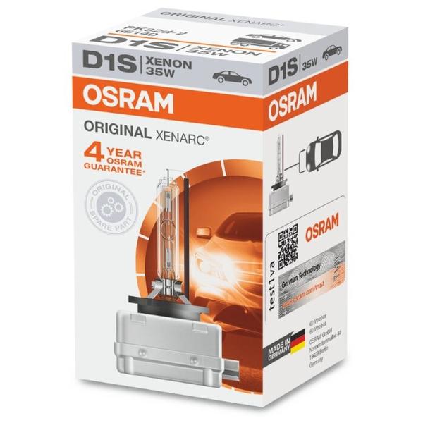 Лампа автомобильная ксеноновая Osram XENARC ORIGINAL D1S 66140 35W 1 шт.