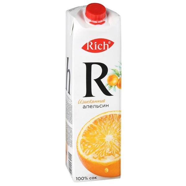 Сок Rich Апельсин, с крышкой