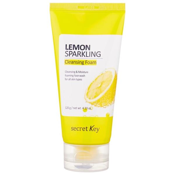 Secret Key очищающая пенка для умывания на газированной воде с лимоном Lemon Sparkling Cleansing Foam