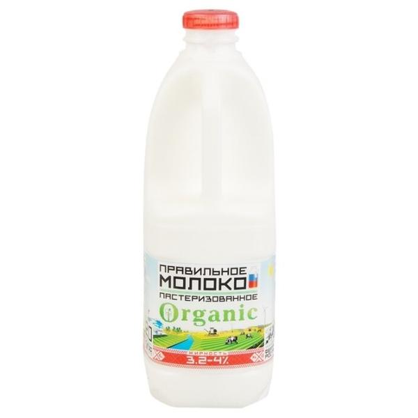 Молоко Правильное Молоко пастеризованное 4%, 0.9 л