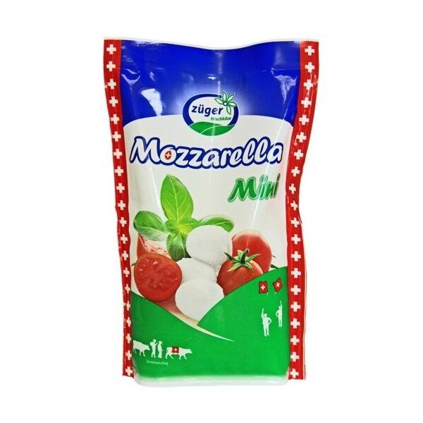 Сыр Zuger Frischkase Мягкий Mozzarella mini 41%