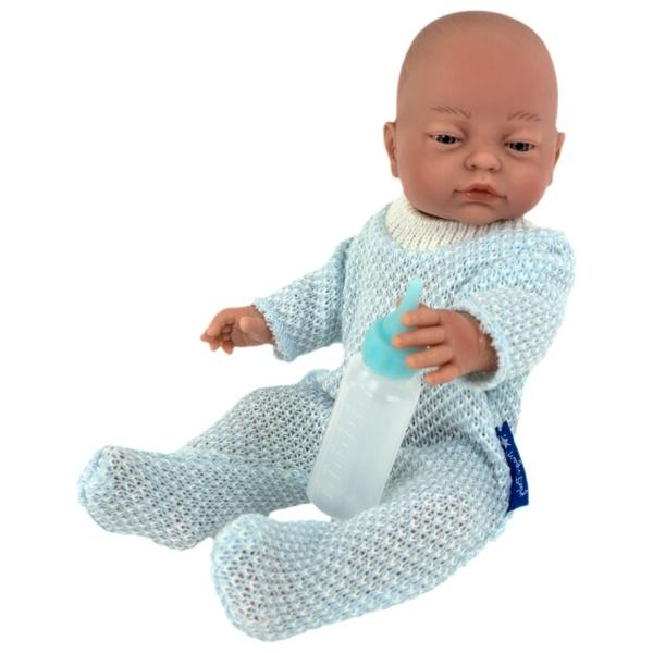 Пупс Lamagik Новорожденный мальчик в голубой пижамке с бутылочкой, 28 см, RN28M-2