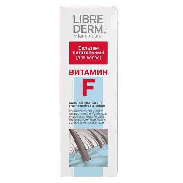 Librederm бальзам питательный Витамин F для кожи головы и волос