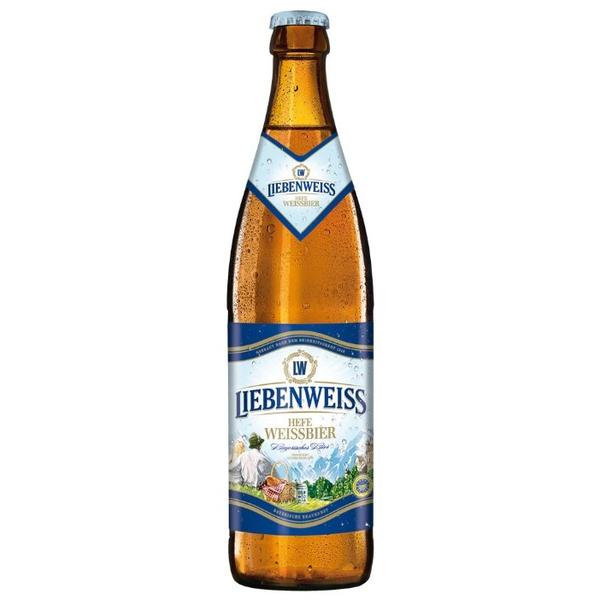 Пиво Liebenweiss Hefe-Weissbier 0.5 л