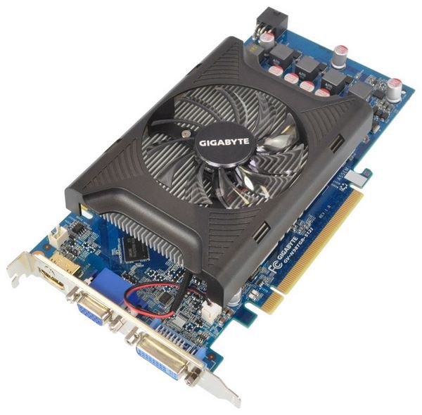 GIGABYTE GeForce 9800 GT 550Mhz PCI-E 2.0 512Mb 1800Mhz 256 bit DVI HDMI HDCP