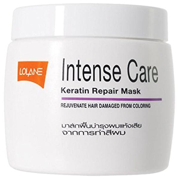 Lolane Intense Care Маска кератиновая для восстановления волос после окрашивания