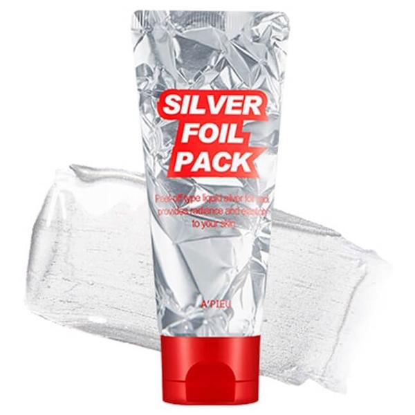 A'PIEU Серебряная пленочная маска-фольга Silver Foil Pack