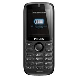 Philips Xenium X1510 (черный)