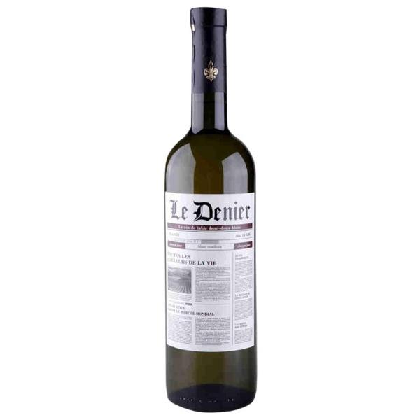 Вино Le Denier белое полусладкое 0.75 л