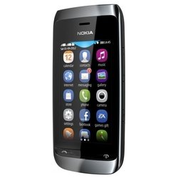 Nokia Asha 308 (черный)