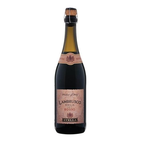 Игристое вино Stella Rosso, Lambrusco dell'Emilia IGT 0,75 л
