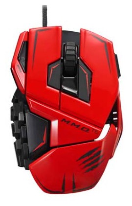 Mad Catz M.M.O. TE Gaming Mouse Red USB