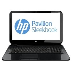 HP PAVILION Sleekbook 15-b100er (A4 4355M 1900 Mhz/15.6"/1366x768/4096Mb/320Gb/DVD нет/Wi-Fi/Bluetooth/Win 8 64)