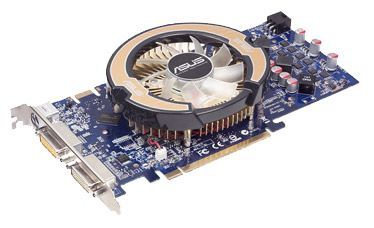 ASUS GeForce 9600 GT 650Mhz PCI-E 2.0 1024Mb 1800Mhz 256 bit 2xDVI TV HDCP YPrPb