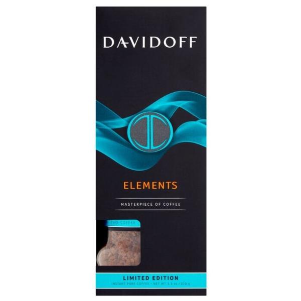 Кофе растворимый Davidoff Limited Edition Elements сублимированный