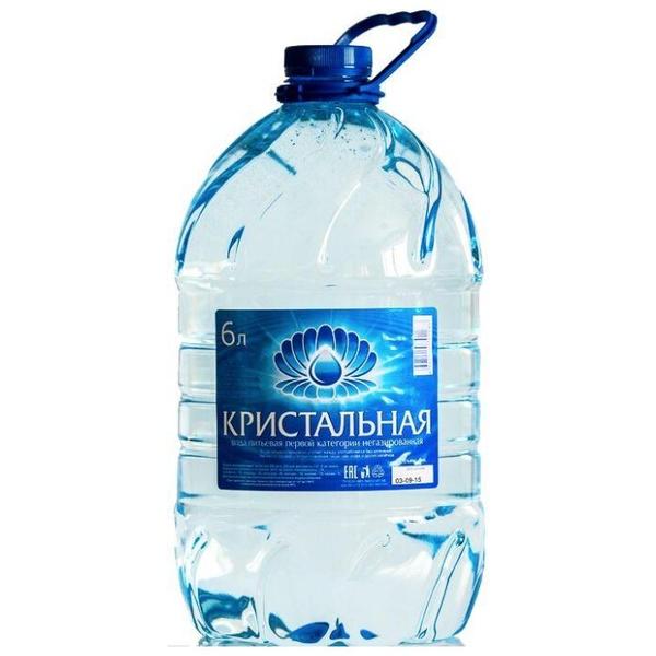 Вода питьевая первой категории ПО Запсибкола Кристальная негазированная, пластик
