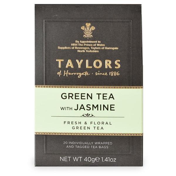 Чай зеленый Taylors of Harrogate Jasmine в пакетиках