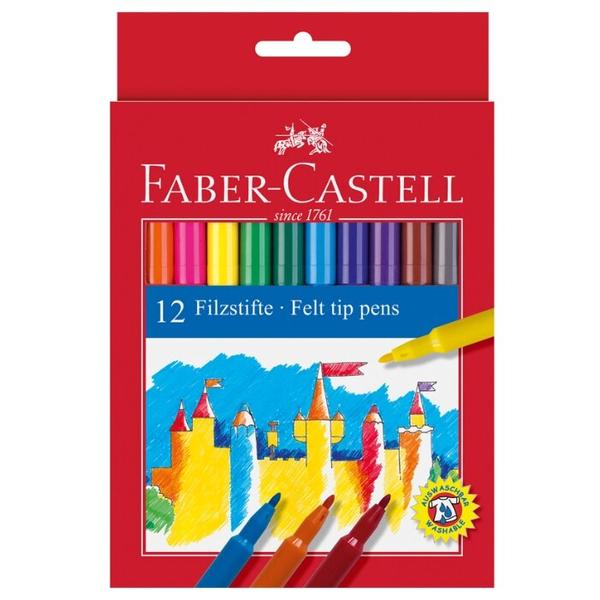 Faber-Castell Набор фломастеров Замок, 12 шт. (554212)