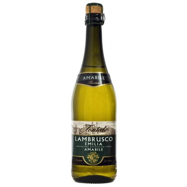 Игристое вино Fontale Lambrusco Emilia IGT Bianco Amabile 0,75 л