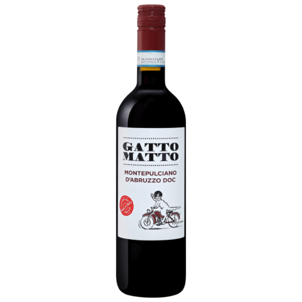 Вино Villa Degli Olmi Gatto Matto Montepulciano d’Abruzzo DOC, 2017, 0.75 л