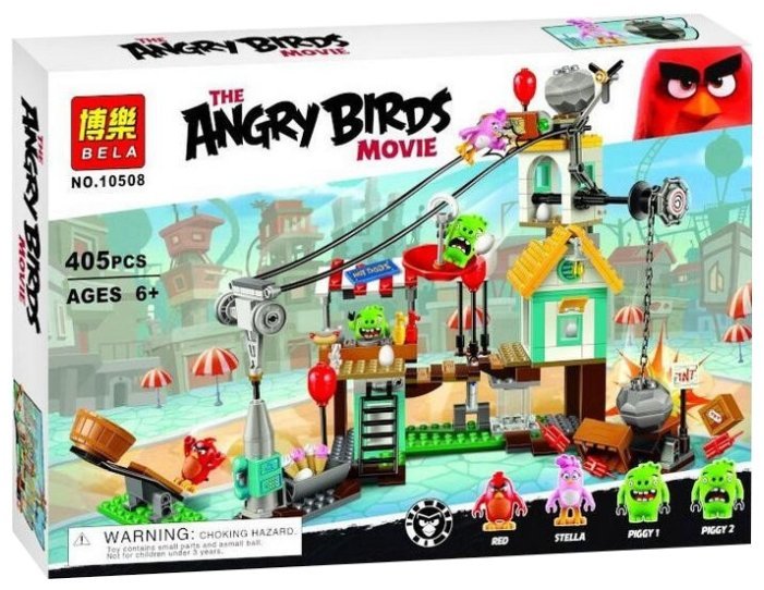 BELA Angry Birds 10508 Разгром Свинограда