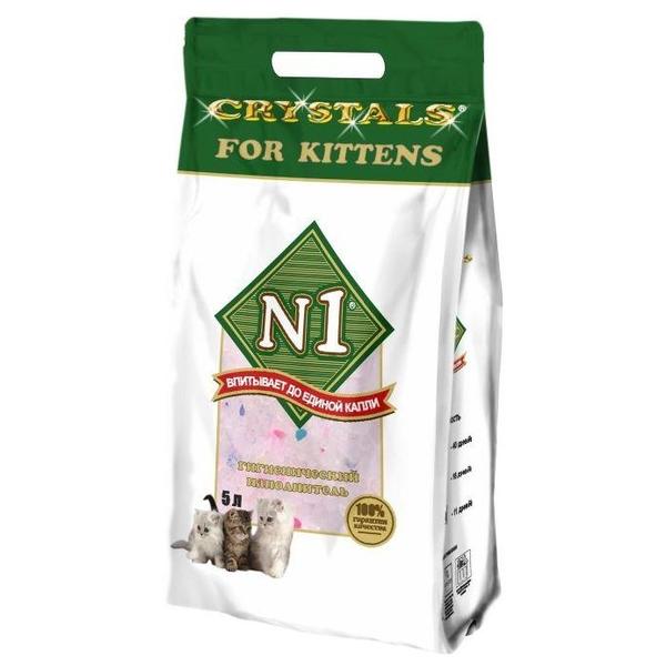 Впитывающий наполнитель N1 Crystals For Kittens 5 л