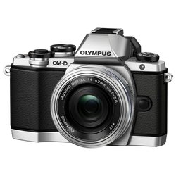 Olympus OM-D E-M10 Kit (silver 16Mpx ED 14-42mm 3 1080p SD Li-Ion, Набор с объективом)