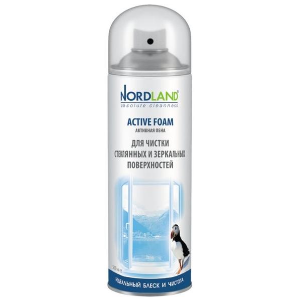 Пенный спрей Nordland Active Foam для чистки зеркальных и стеклянных поверхностей