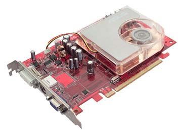 ASUS Radeon X1650 Pro 600Mhz PCI-E 256Mb 1400Mhz 128 bit DVI TV YPrPb