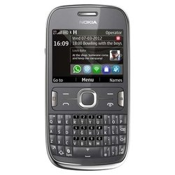 Nokia Asha 302 (темно-серый)