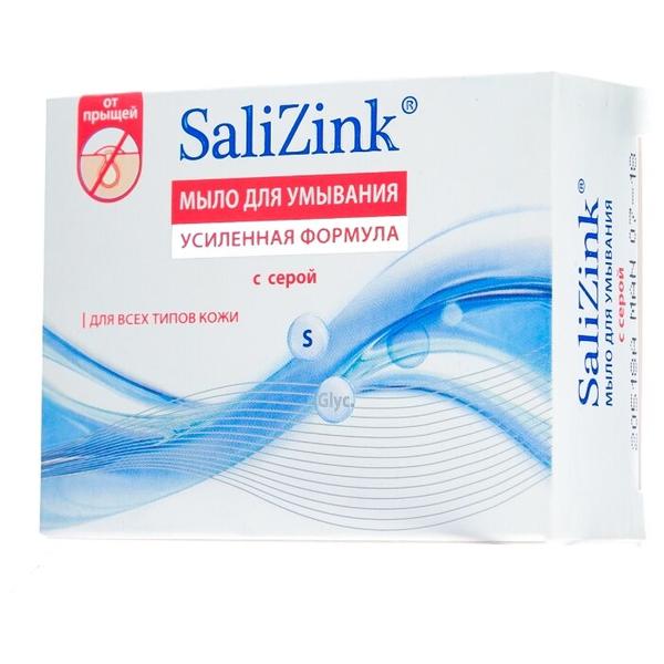 Salizink Мыло для умывания для всех типов кожи с серой