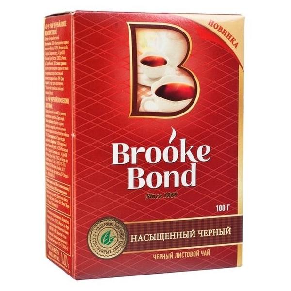 Чай черный Brooke Bond Насыщенный черный