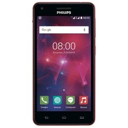 Philips Xenium V377 (красно-черный)