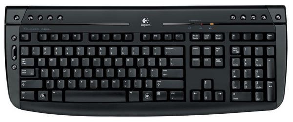 Logitech Pro 2000 Cordless Keyboard Black USB