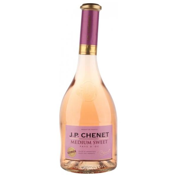Вино J. P. Chenet, Medium Sweet Rose, Pays d'Oc IGP, 0.75 л