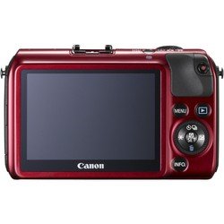 Canon EOS M Kit (red 18Mpx 18-55 3 1080p SD Li-Ion, Набор с объективом)