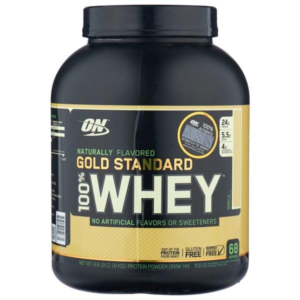 Протеин Optimum Nutrition 100% Whey Gold Standard Naturally Flavored (2178-2273 г)