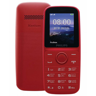 Philips Xenium E109 (красный)