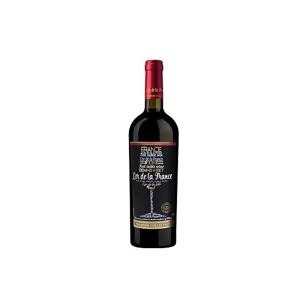 Вино L’Or de la France Semi-Sweet Red 0.75 л