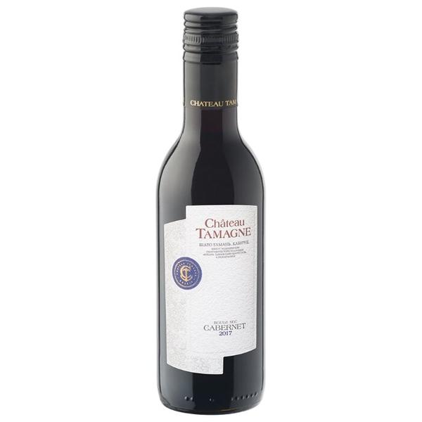 Вино красное сухое Chateau Tamagne Cabernet, 0.187 л