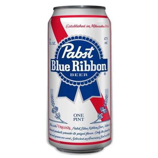 Пиво светлое Pabst Blue Ribbon 0.473 л