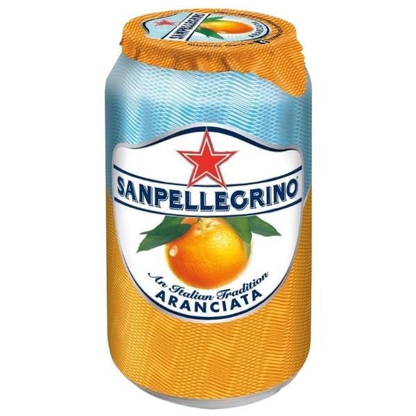 Газированный напиток Sanpellegrino Aranciata Апельсин