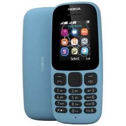 Nokia 105 Dual Sim 2017 (A00028317) (голубой)