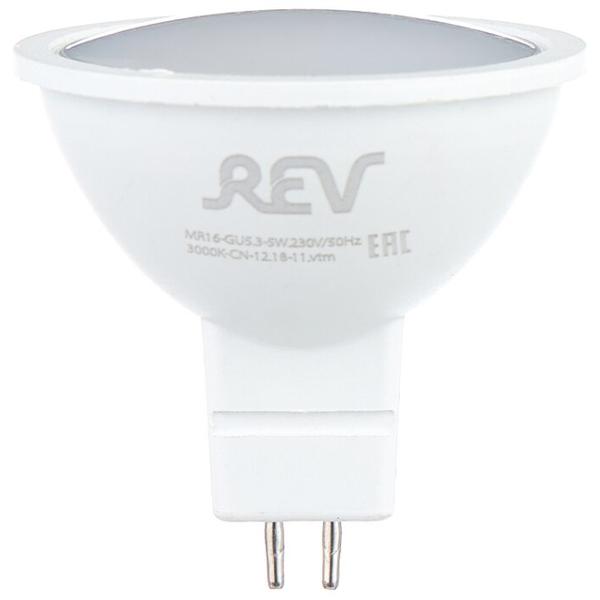 Упаковка светодиодных ламп 10 шт REV 32322 8, GU5.3, MR16, 5Вт