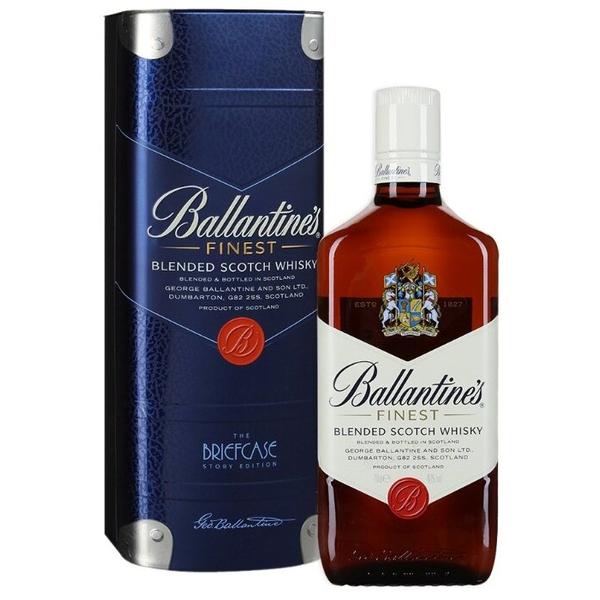Виски Ballantine's Finest, 0.7 л, металлическая упаковка