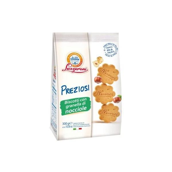 Печенье Lazzaroni Preziosi с кусочками фундука, 300