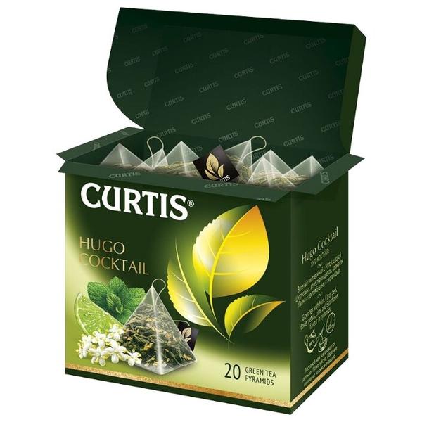 Чай зеленый Curtis Hugo cocktail в пирамидках