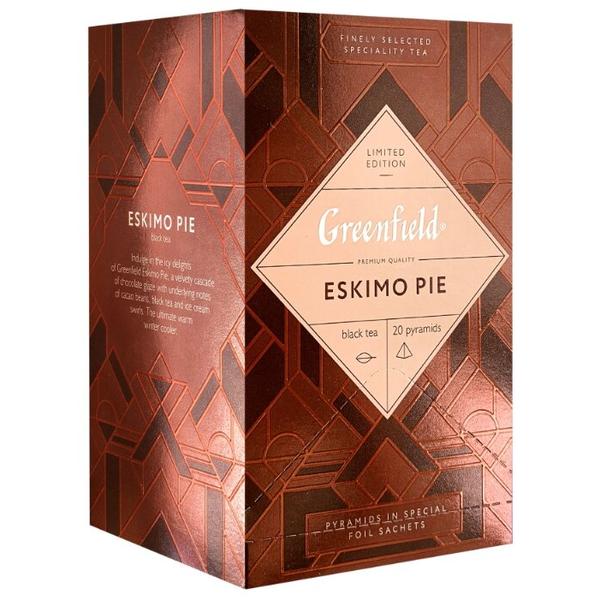 Чай черный Greenfield Eskimo pie в пирамидках