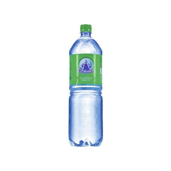 Вода питьевая артезианская высшей категории качества Сестрица негазированная, пластик