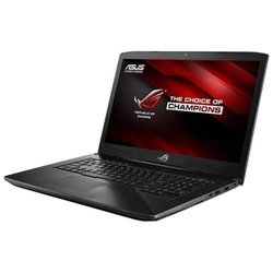 ASUS ROG Strix GL703VM (Intel Core i7 7700HQ 2800 MHz/17.3"/1920x1080/16Gb/1256Gb HDD+SSD/DVD нет/NVIDIA GeForce GTX 1060/Wi-Fi/Bluetooth/Windows 10 Home)